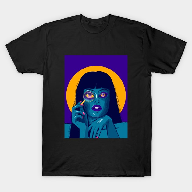 Judging you T-Shirt by Priscila Floriano